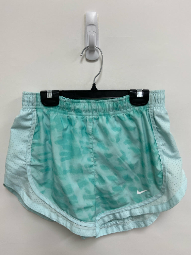 Nike Size S Aqua Perforated Athletic Shorts
