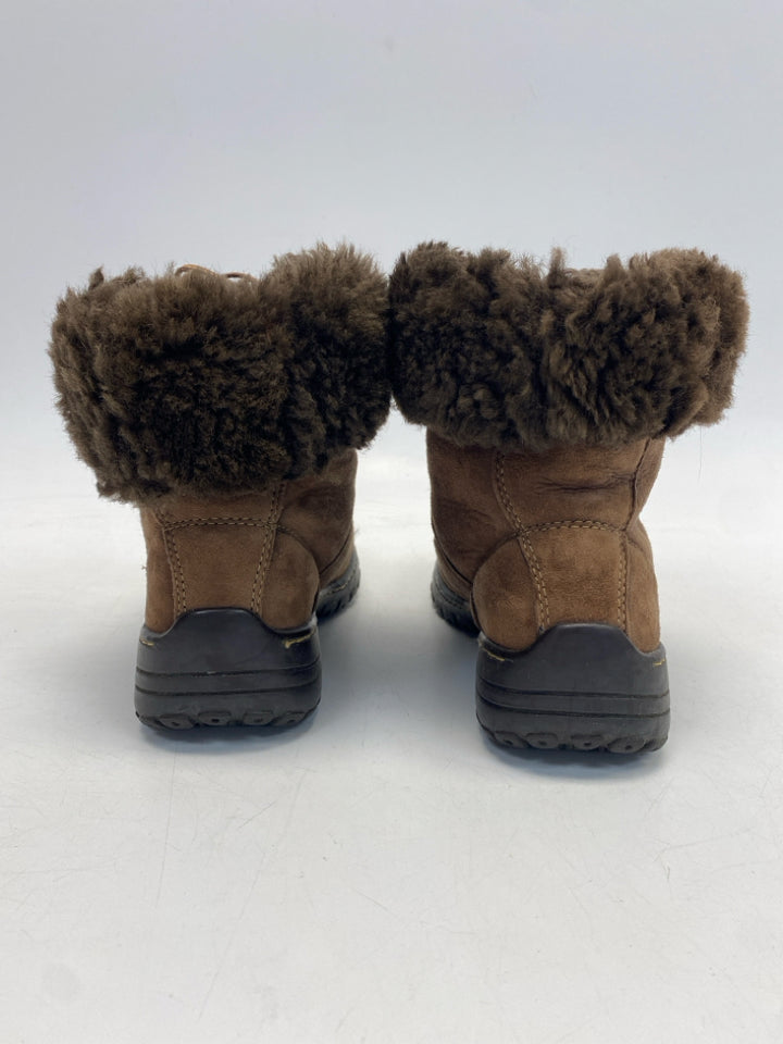 Sofft US Shoe Size 8.5 Brown Lace-up Boots
