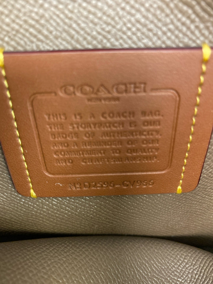 Coach Dark Brown Handbag