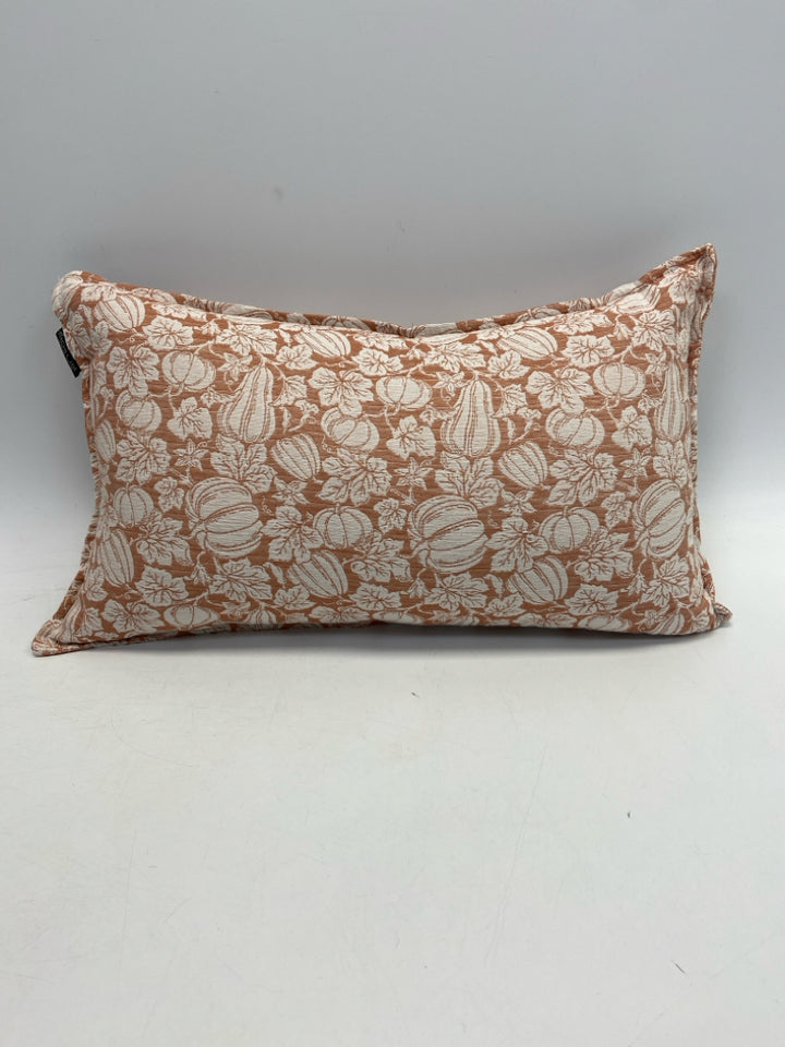 RACHEL ZOE White Terra Cotta Fall Pillow