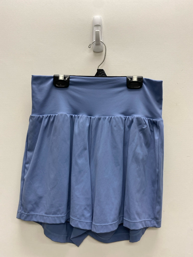HALARA Size L Light Blue Pull-on Ladies Shorts