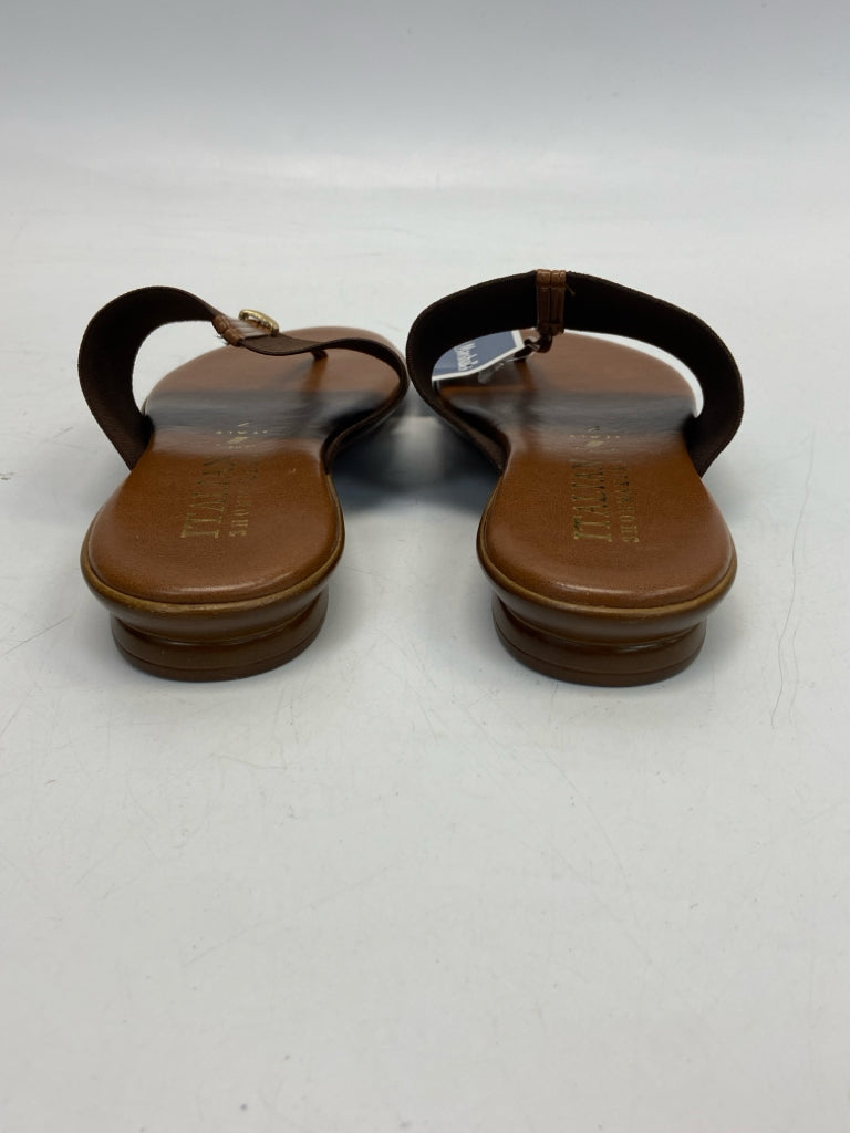 NWT ItalianShoemaker  Size 7 Brown Sandals