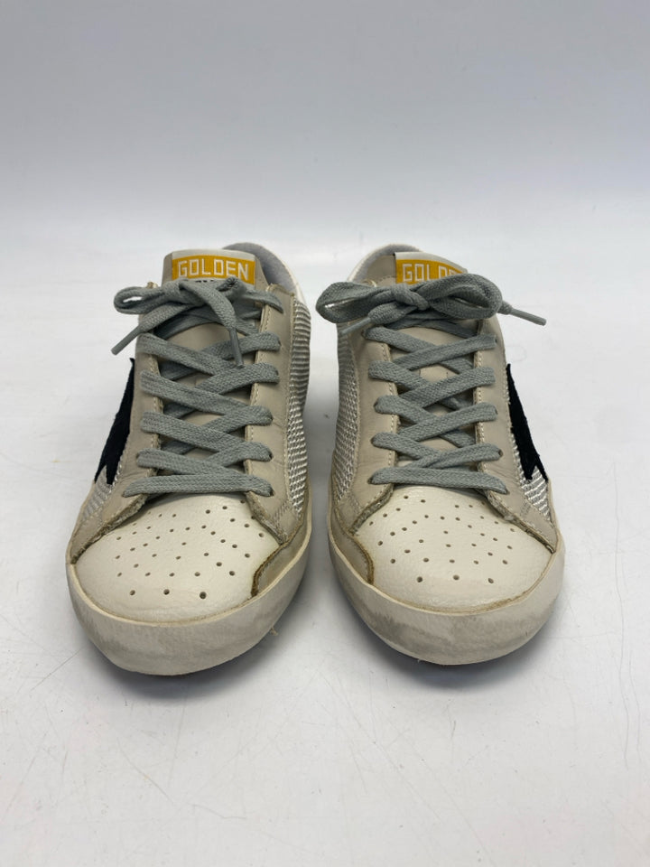 Golden Goose EU Shoe Size 36 US Shoe Size 6 Tan Black Star(s) Sneakers