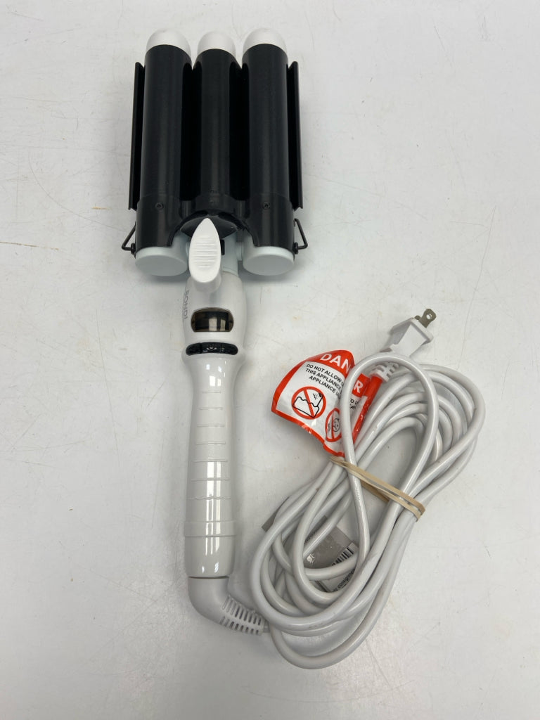 Bondi Boost 3 Barrel White Black Curling Iron