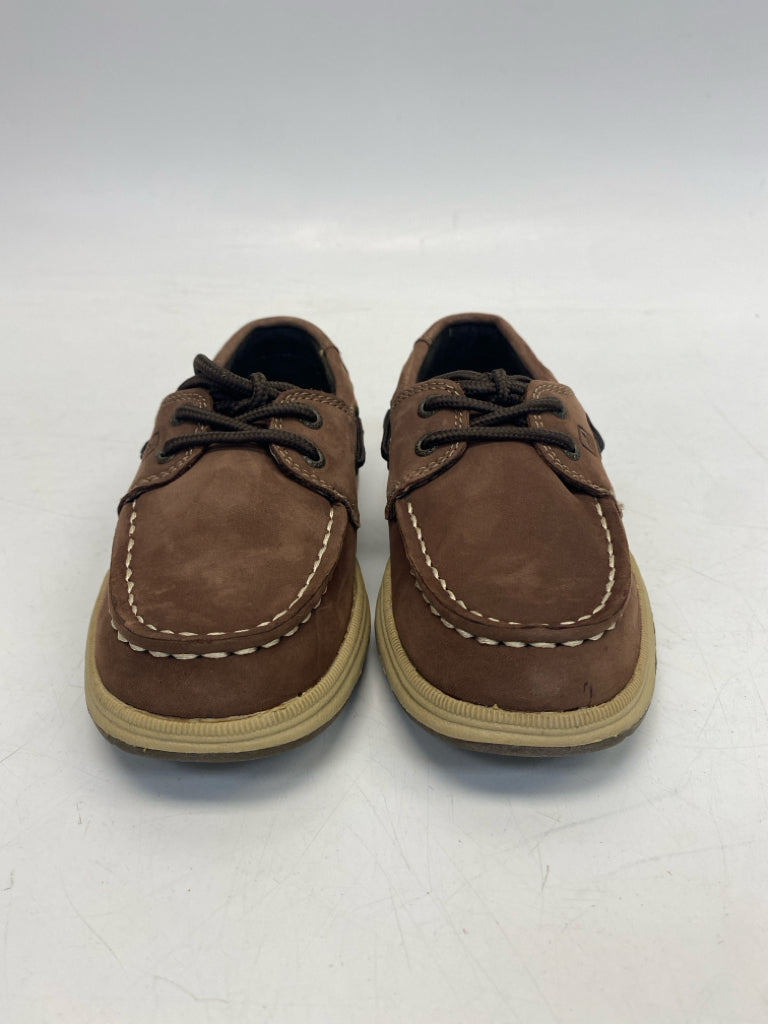 NWOT Sperry SIZE 10 Brown Leather Boy&