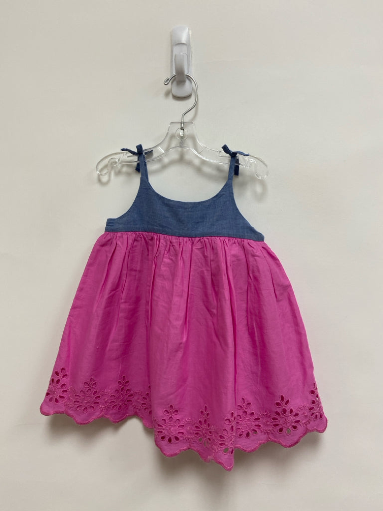 NWT Baby Gap SIZE 6-12M Blue Pink Sleeveless Girl&