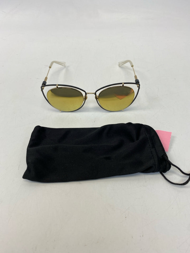 Black Yellow Sunglasses