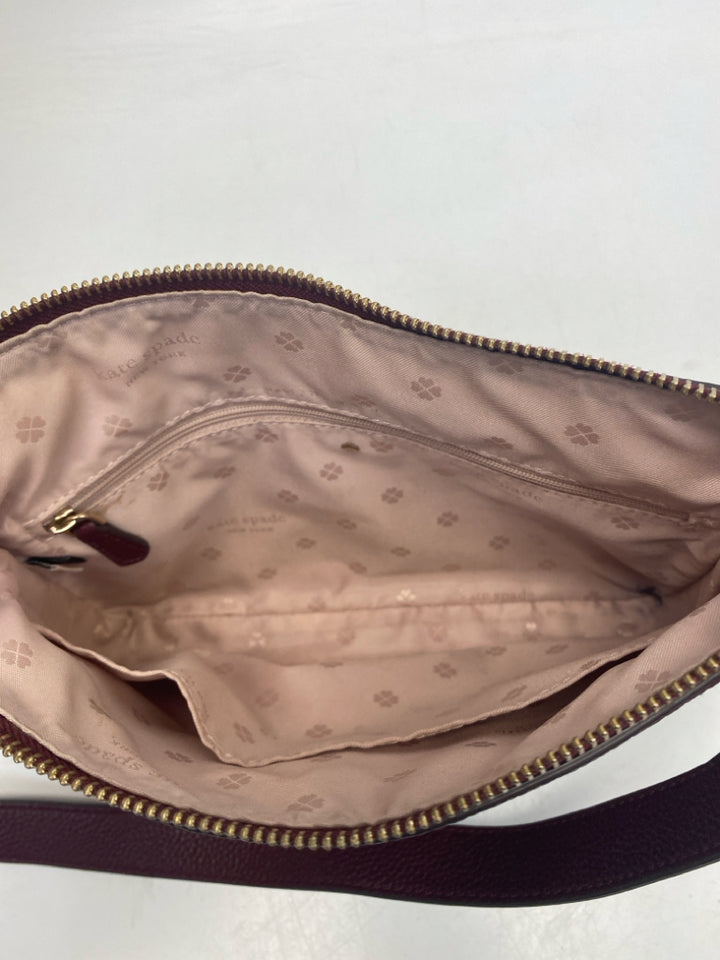 Kate Spade Burgundy Crossbody