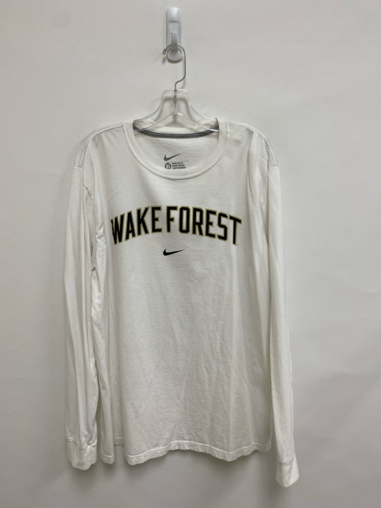 Nike Size XL White Black/Gold Wake Forest Men&