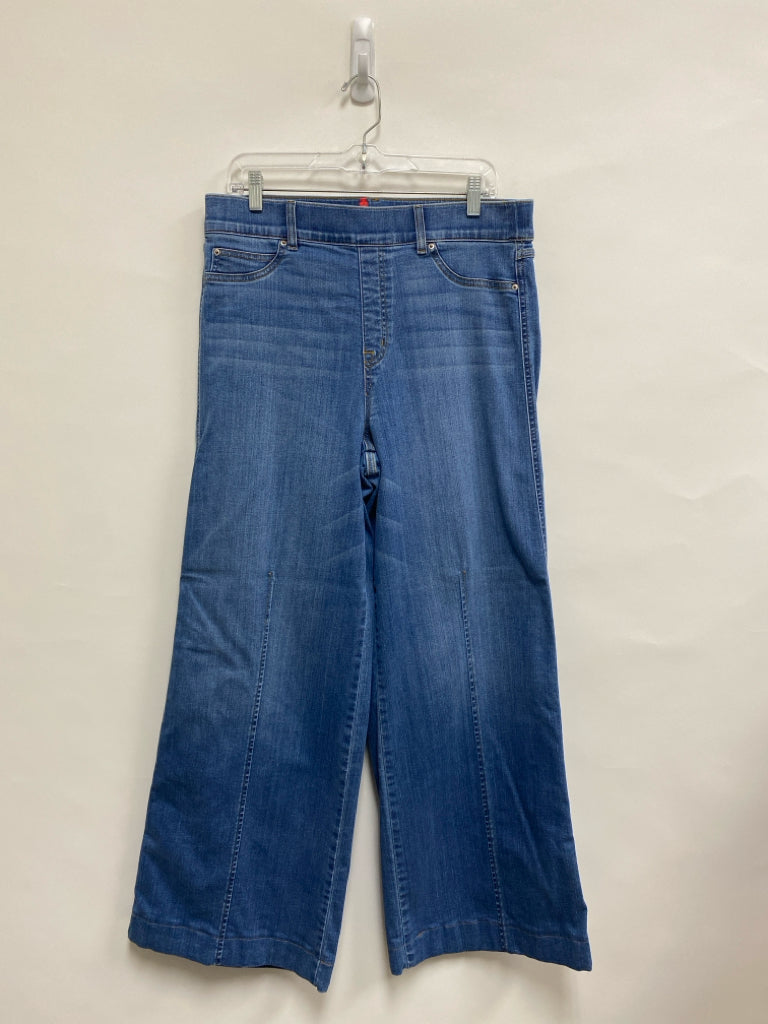 Spanx Size XL Blue Wide Leg Ladies Jeans