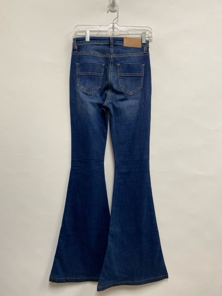 Size 27 Dark Blue Flared Ladies Jeans