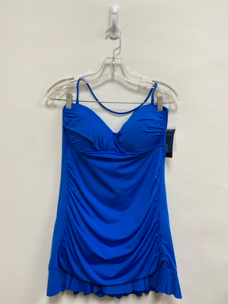 NWT A New Aproach ANA Size 14 Royal Blue Ladies Swimwear