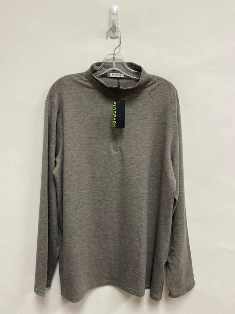 NWT PINSPARK Size L Gray Men&