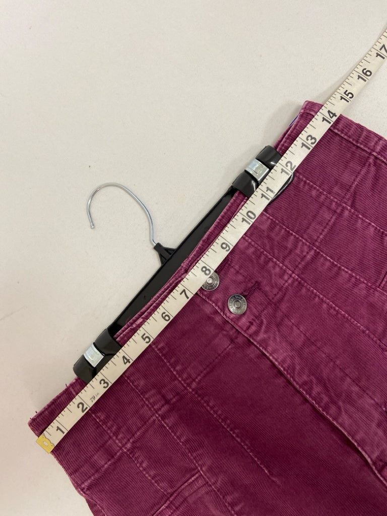 We The Free Size S Purple Flared Corduroy Ladies Pants