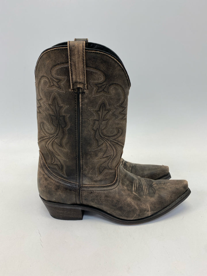 Size 11.5 Brown Black Western Men&