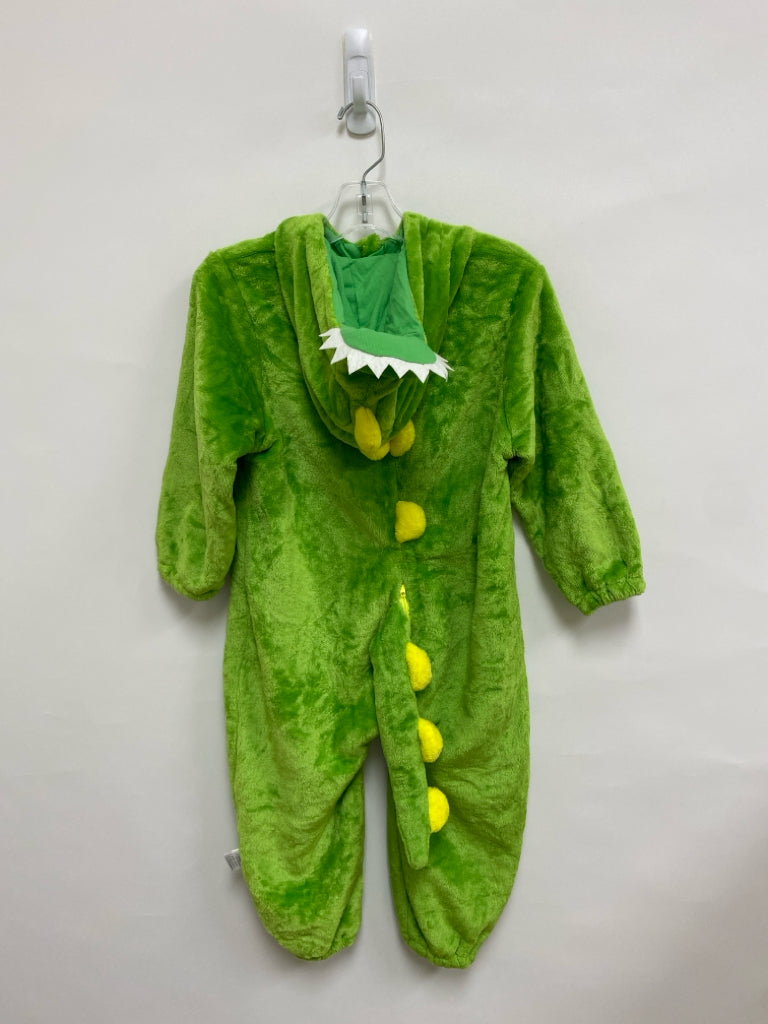 SIZE 6/7 Green Yellow Dragon(s) Hooded Boy&