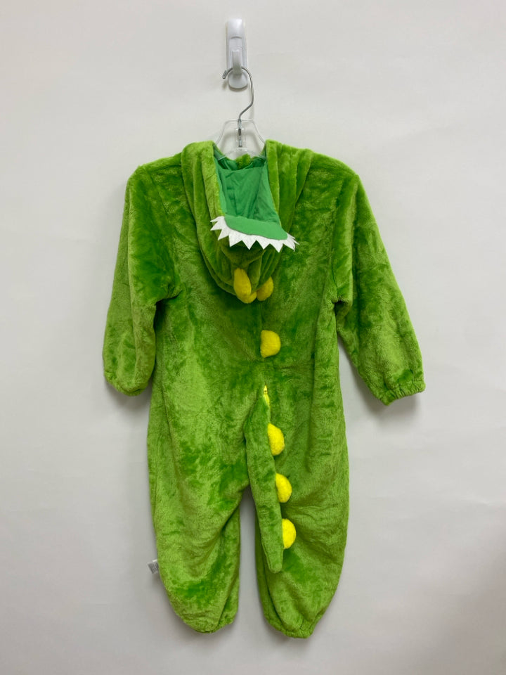 SIZE 6/7 Green Yellow Dragon(s) Hooded Boy&