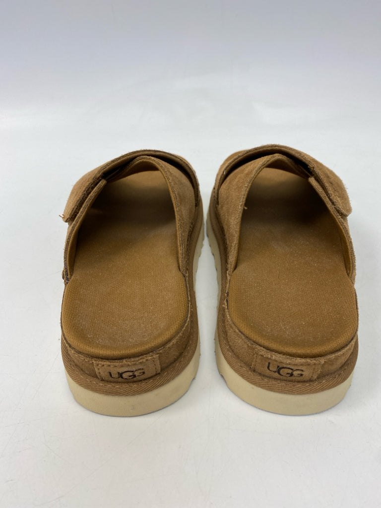 NWOT UGG  Size 6.5 Brown Crisscross Sandals