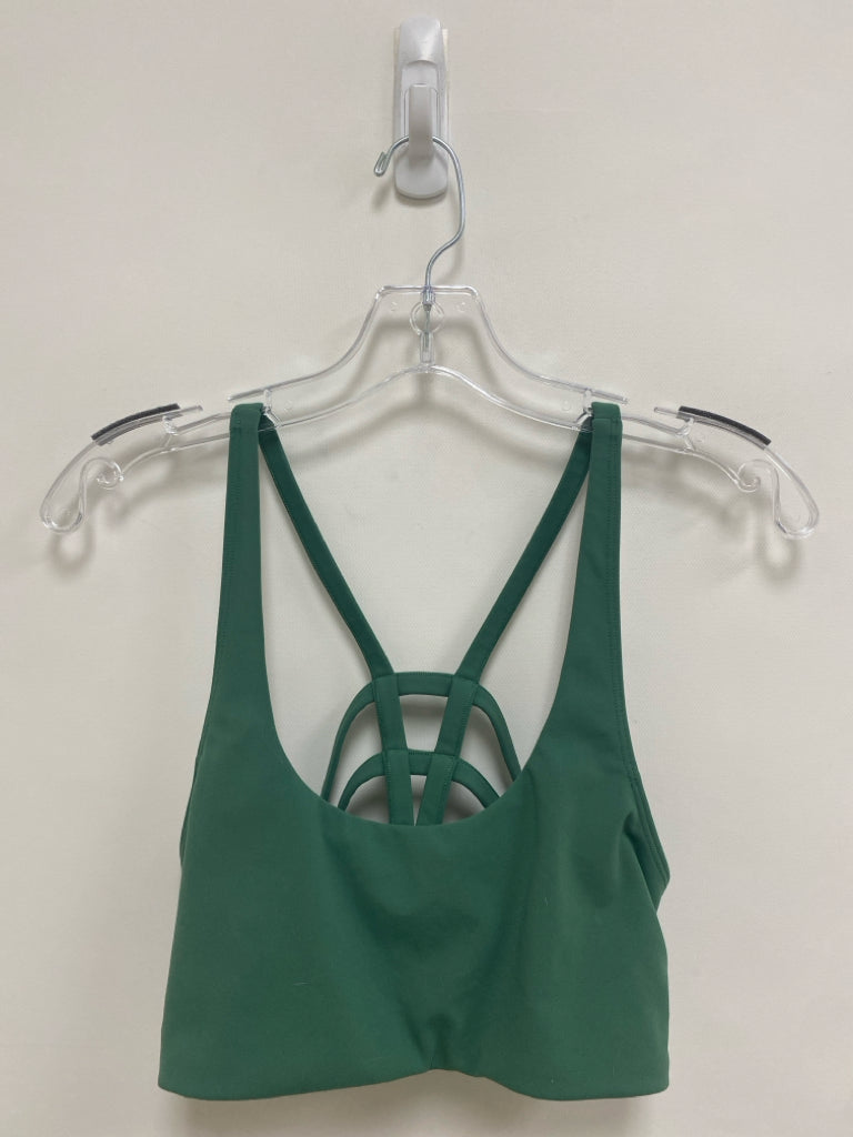 vuori Size M Green Athletic  Bra