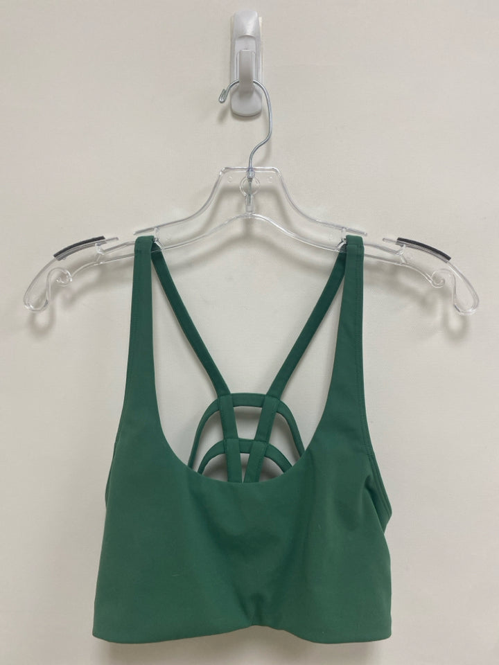 vuori Size M Green Athletic  Bra