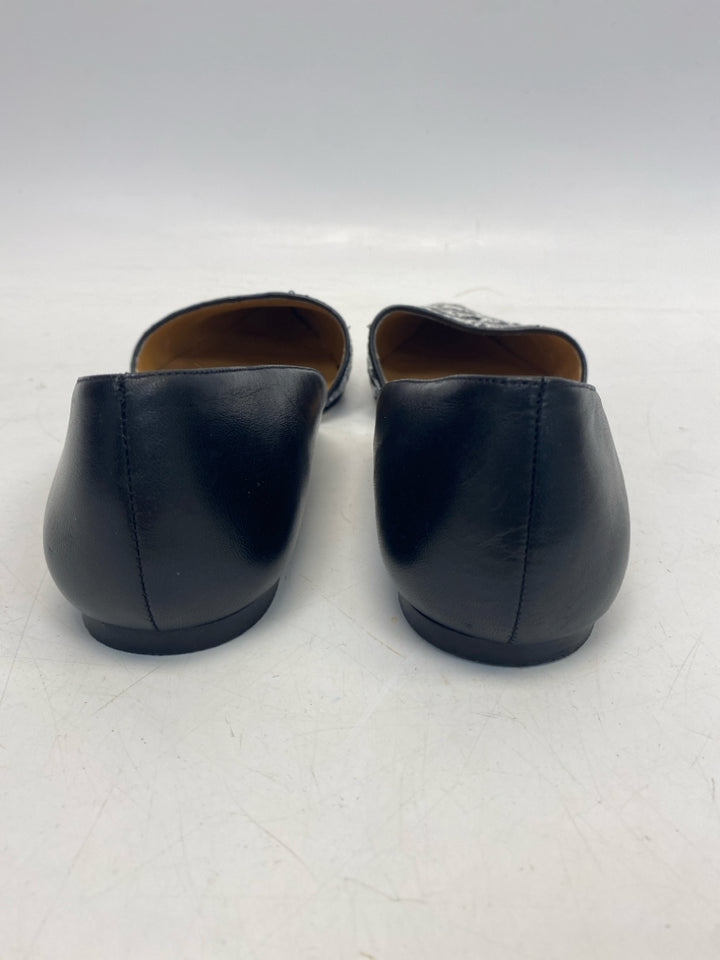 Cynthia Rowley US Shoe Size 10 Blk/Wht Flats