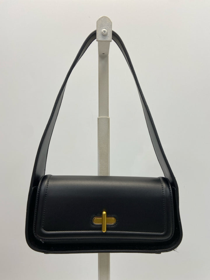 RACHEL ZOE Black Gold Accent(s) Handbag