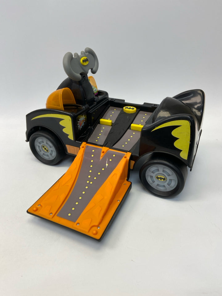 Fisher Price Black Yellow/Gray Batman Ride On Toy