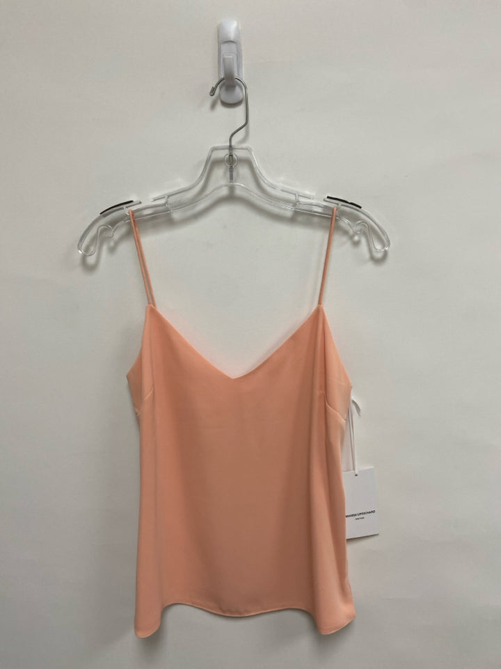 NWT AMANDA UPRICHARD Size P Peach Sleeveless Ladies Top