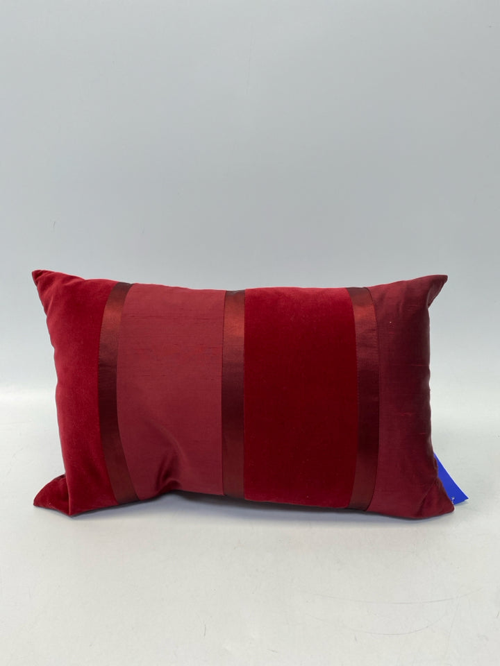 Burgundy Pillow
