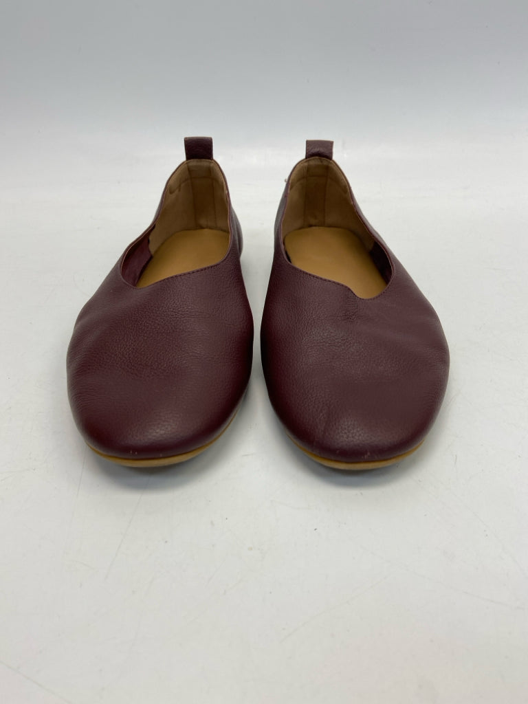 Everlane Size 11 Burgundy Leather Shoes