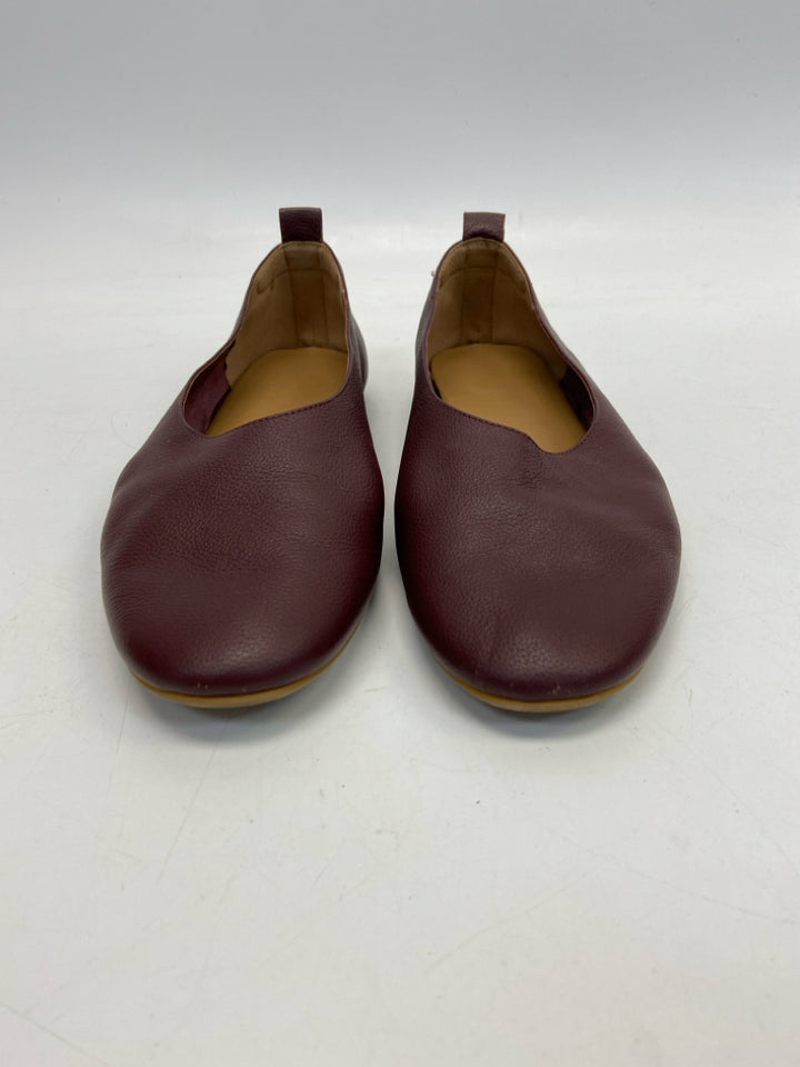 Everlane Size 11 Burgundy Leather Shoes