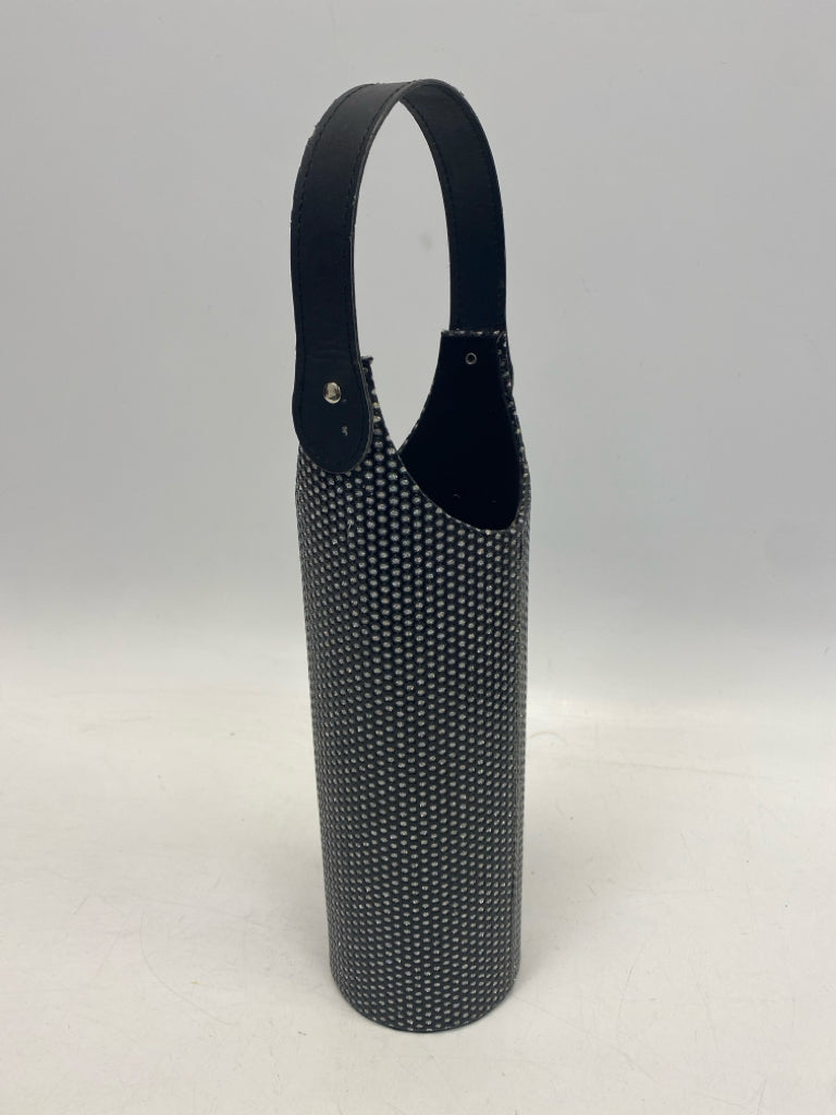 Black Silver Shimmery Barware