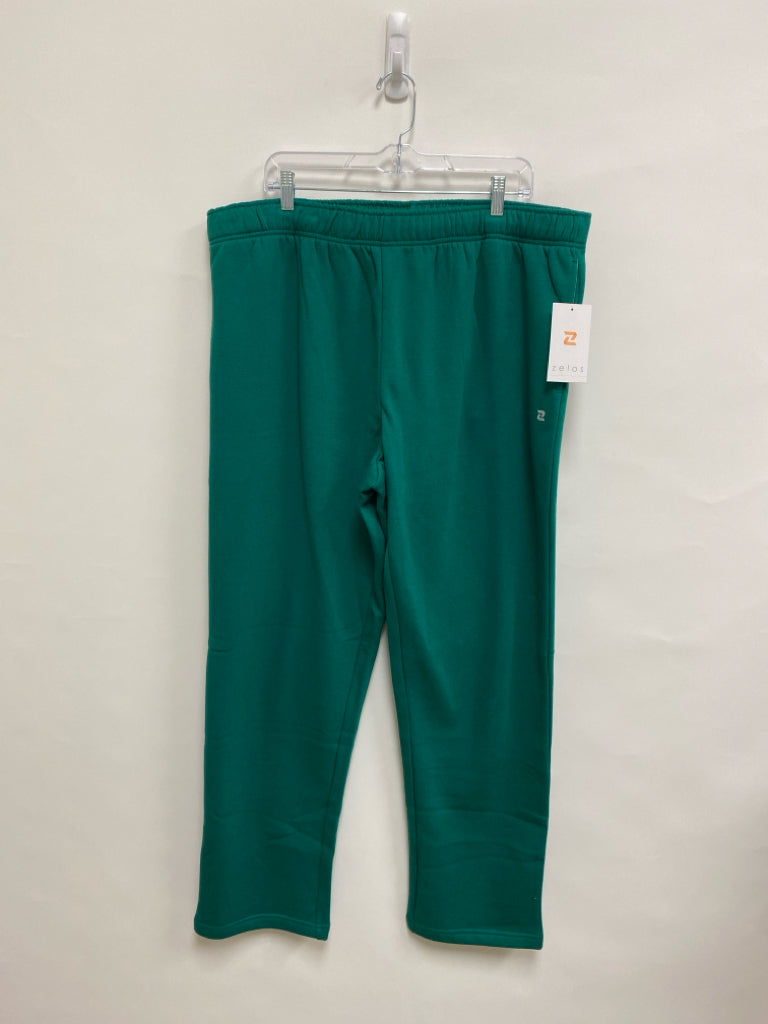 NWT Zelos Size XL Green Ladies Sweatpant