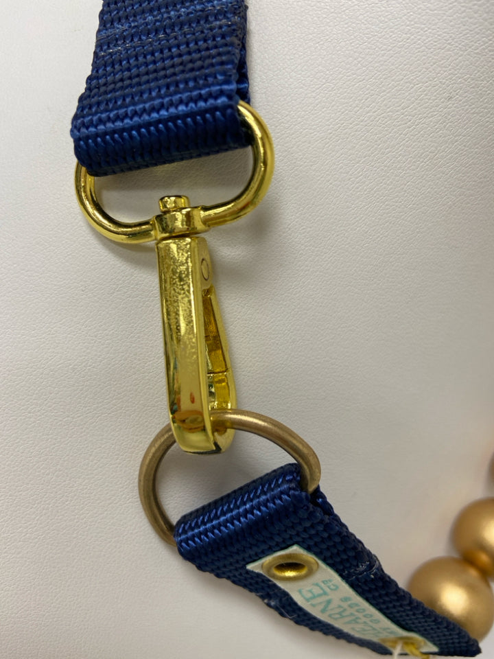 NWT Navy Gold Color Chunky Necklace