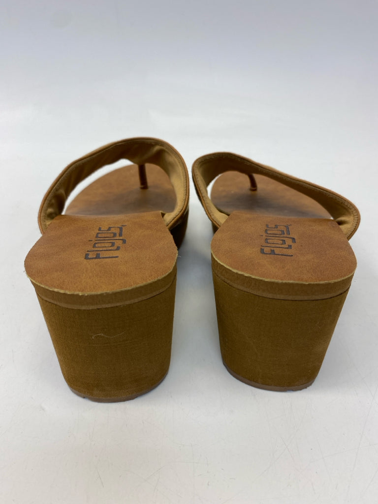 Flojos  Size 6 Brown Sandals
