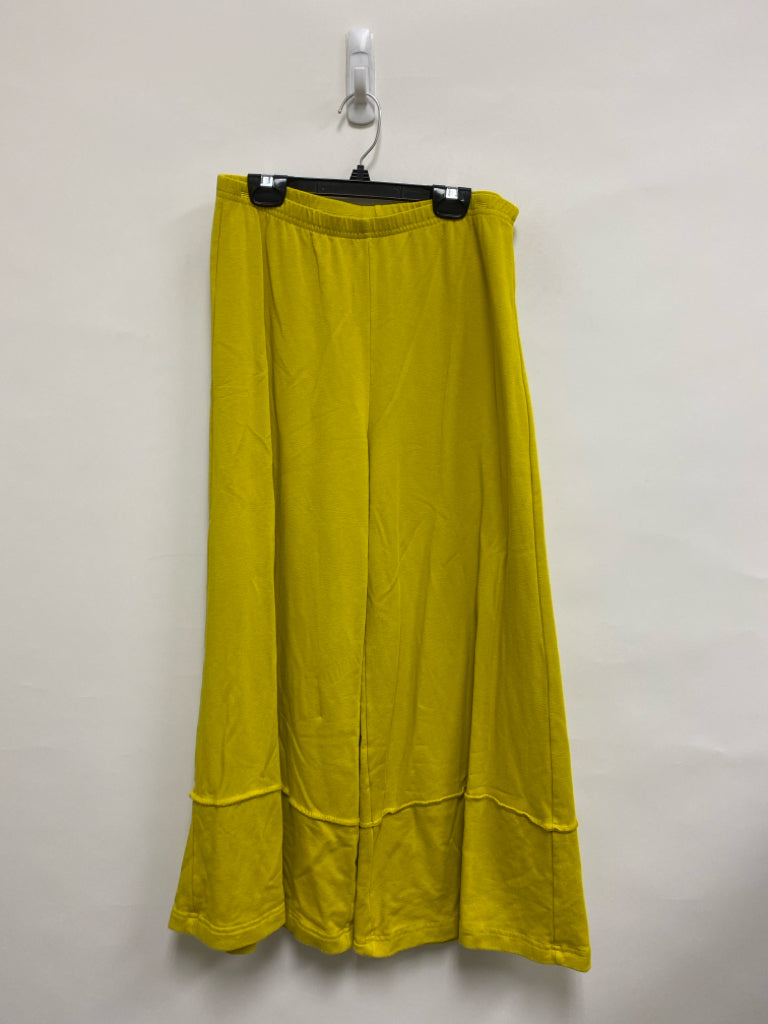 Bryn Walker Size S Mustard Wide Leg Ladies Pants