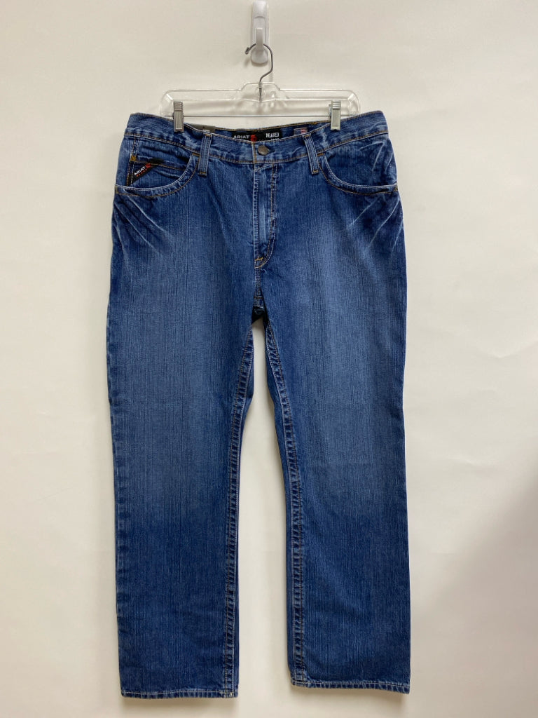 NWT Ariat Size 36 Blue Men&