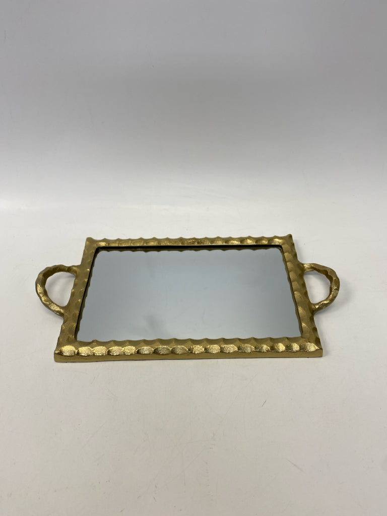 Gold Mirrored Tray