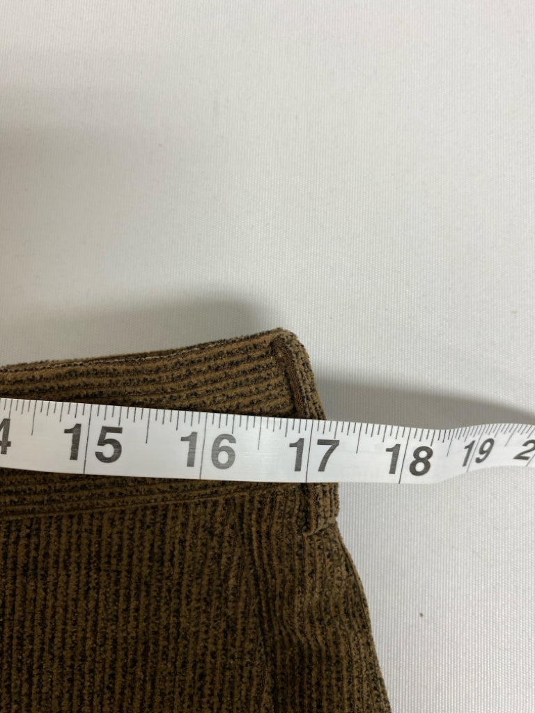 ST.CROIX Size 34 Tan Charcoal Ribbed Men&