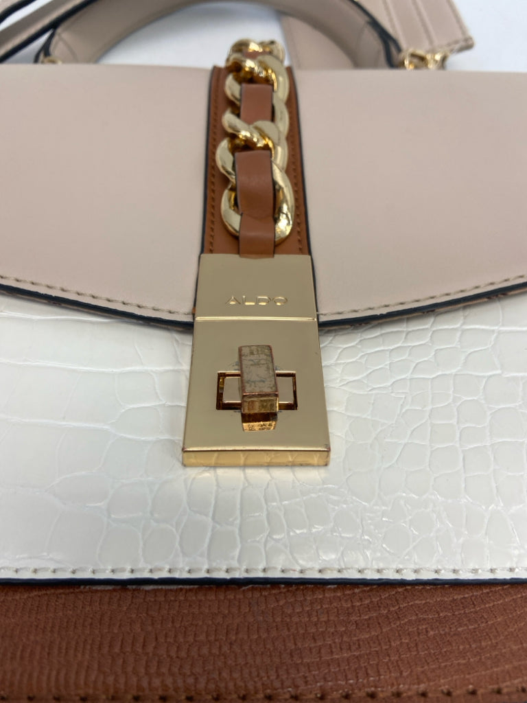 Aldo Tan/Cream Brown Handbag
