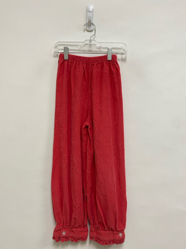 Shrimp&amp;Grits Kids SIZE 7 Coral Pull-on Corduroy Girl&