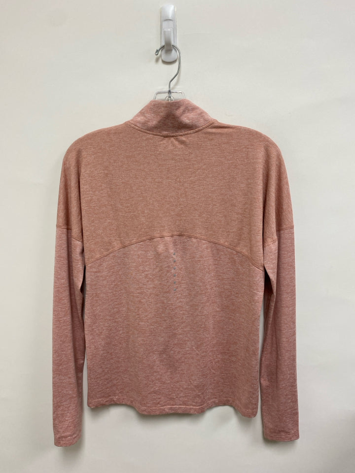 Nike Size XS Peach White Mottled Pullover Athletic Top
