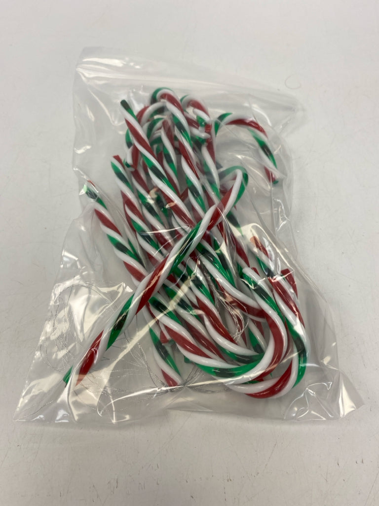 Red Green Candy Cane Ornaments