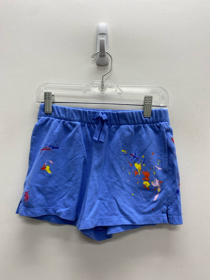 Polo SIZE 8/10 Blue Splatter Pull-on Girl&