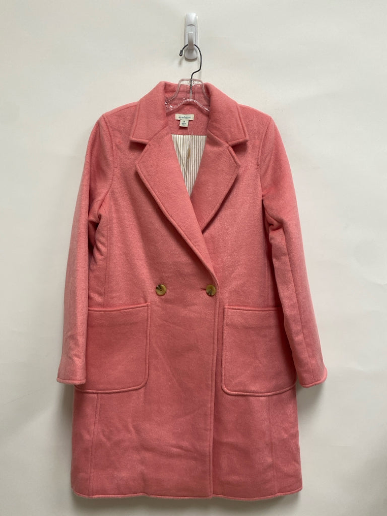 Sundance Size M Coral Double-Breasted Ladies Jacket