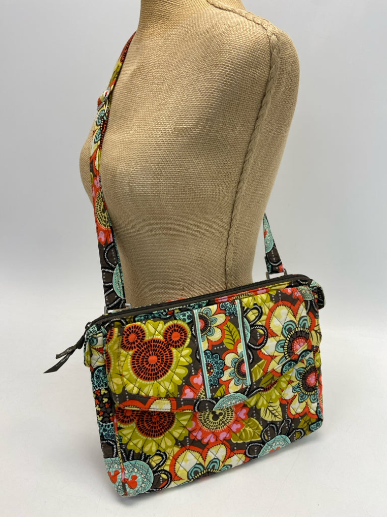 Vera Bradley Green Coral/Multi Flowers Electronic/Accessory