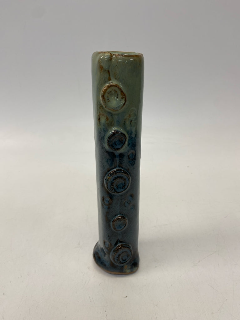Blue Green Dots Pottery
