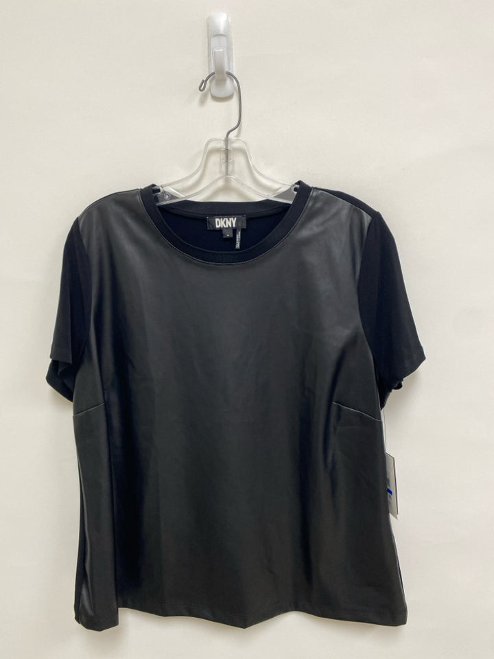NWT DKNY Size XL Black Ladies Top