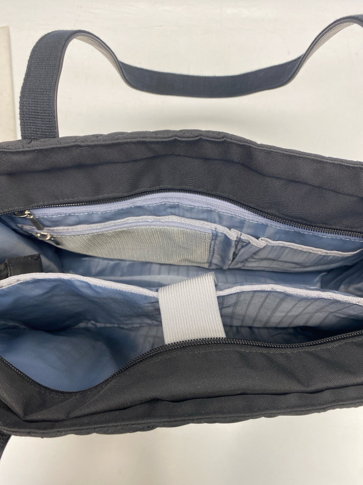 NWT Black Briefcase