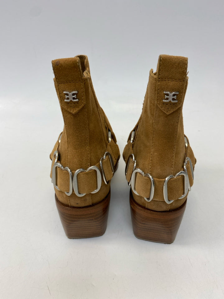 Sam Edelman US Size 8 Camel Suede Boots